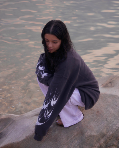"SWALLOWS" THERMAL, INDIGO