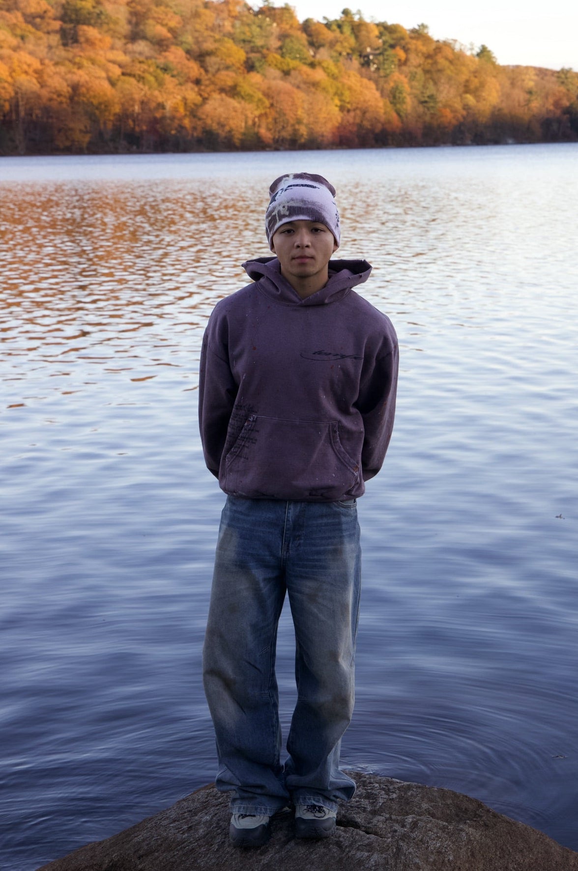 "EAGLE" BEANIE, DUNE BROWN