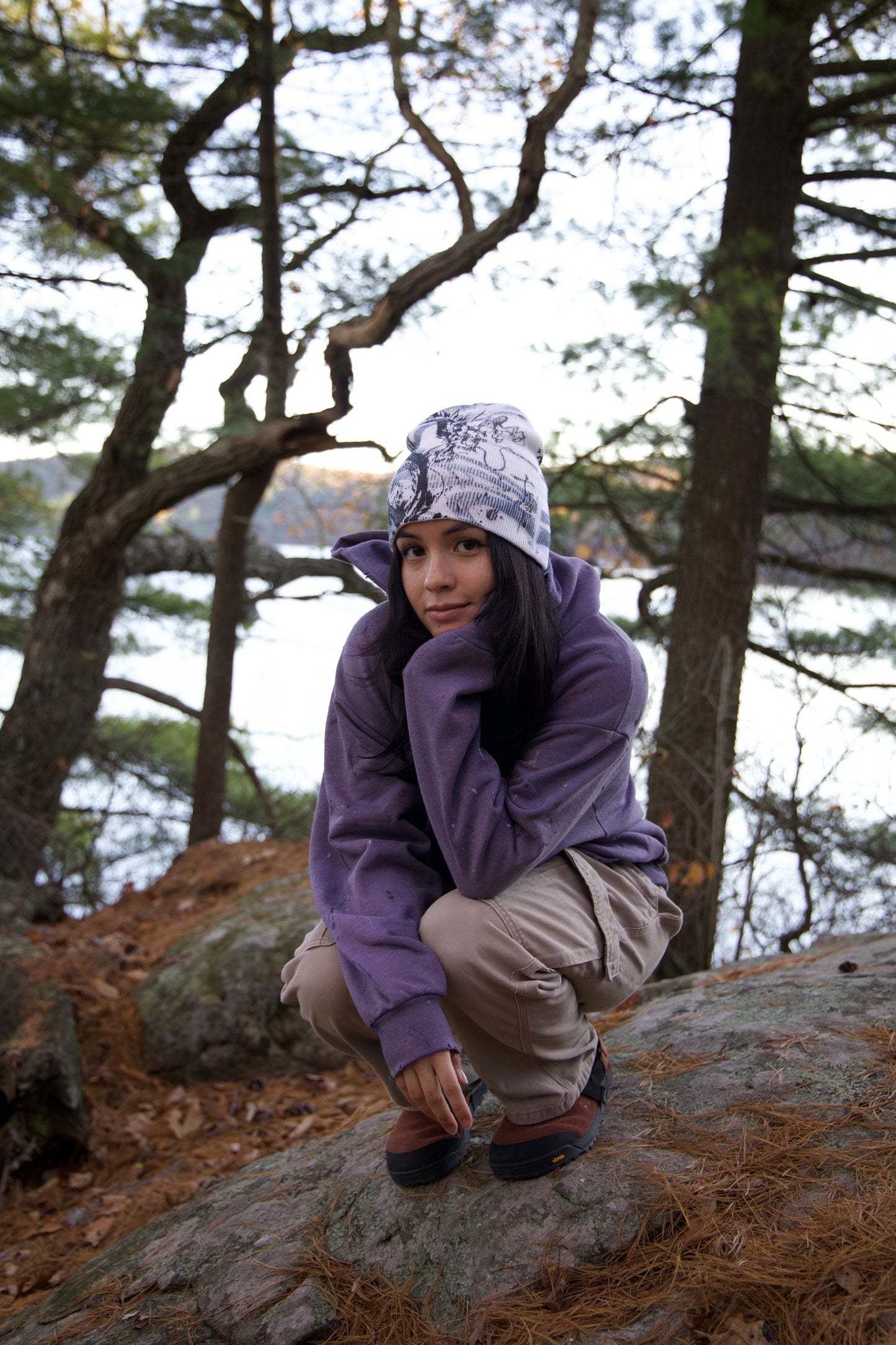 "DRAGON" BEANIE, STORM BLUE