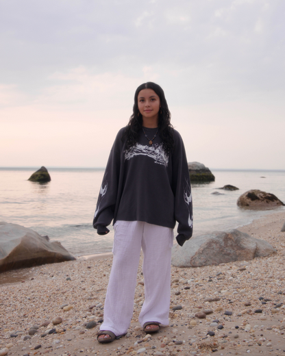 "SWALLOWS" THERMAL, INDIGO