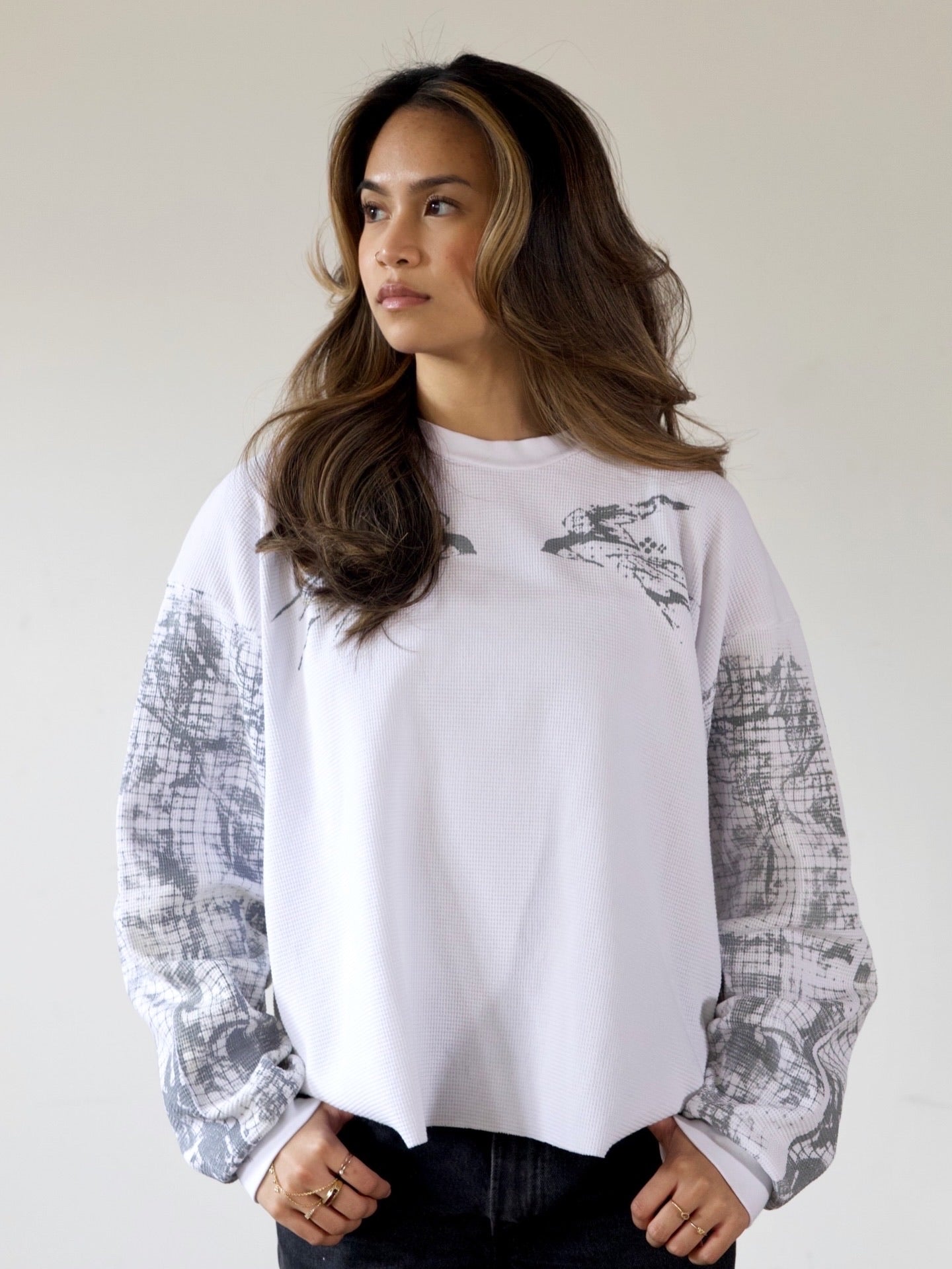 "HARMONY" THERMAL, WHITE