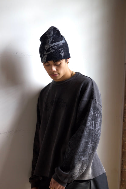 "STARLING" BEANIE, BLACK
