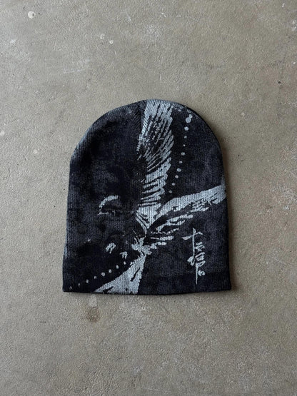 "STARLING" BEANIE, BLACK