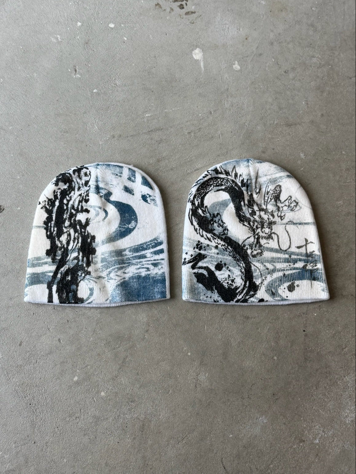 STORM BLUE, DRAGON BEANIE